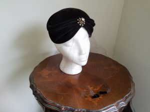 Vintage Zsa Zsa Rhinestone Aurore Hat