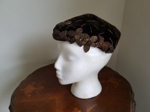Beaded Flower Hat