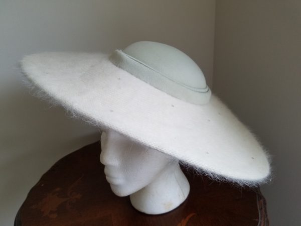 Off White Vintage Hat
