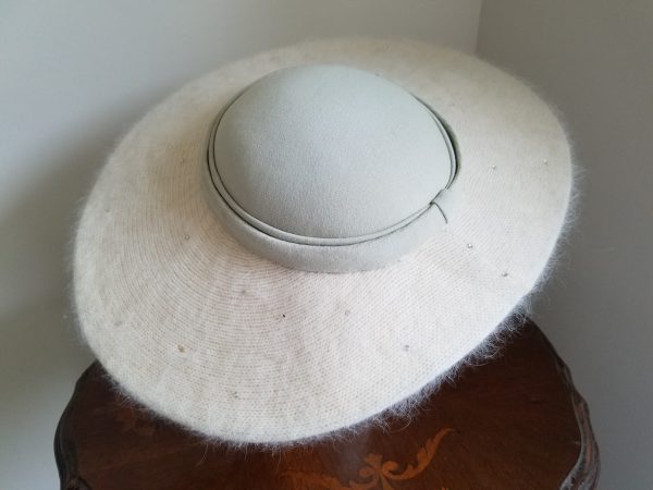 Off White Vintage Hat