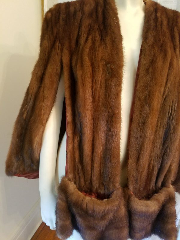 Vintage Faux (Possibly Real) Fur Buffy Cape