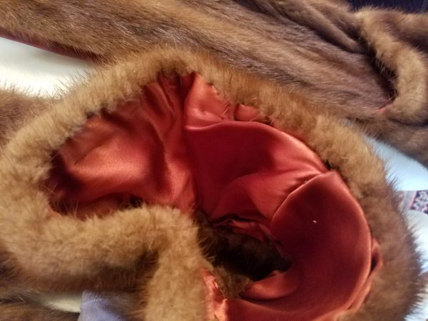 Vintage Faux (Possibly Real) Fur Buffy Cape