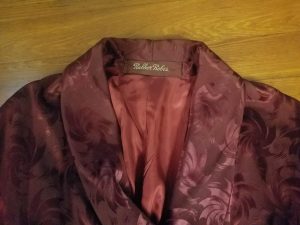 Vintage Burgundy Rahbor Robe
