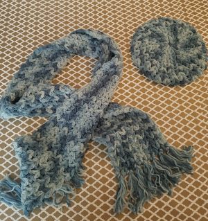 Vintage Knit Scarf