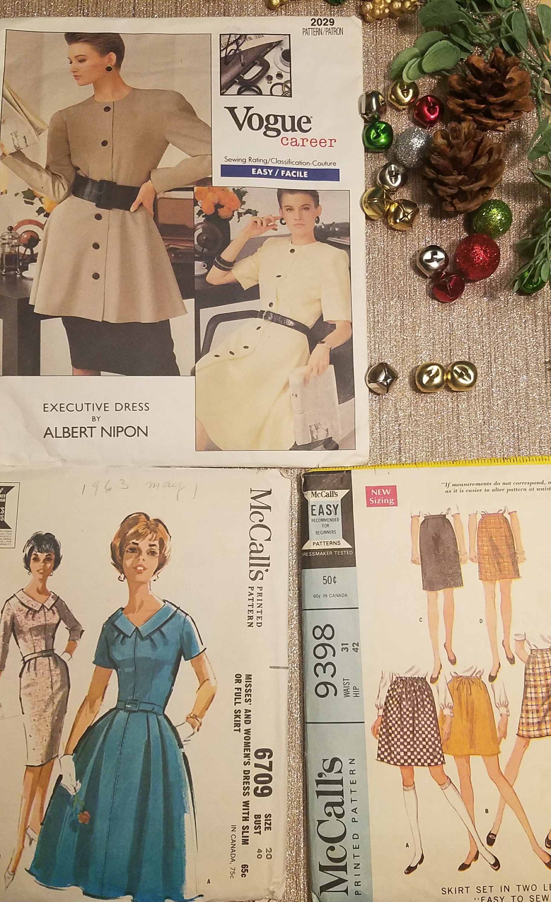 Vogue 9398, Vintage Sewing Patterns