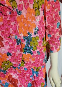 Vintage Miss James California Flamingo Pink Suit – Aunt Gladys' Attic