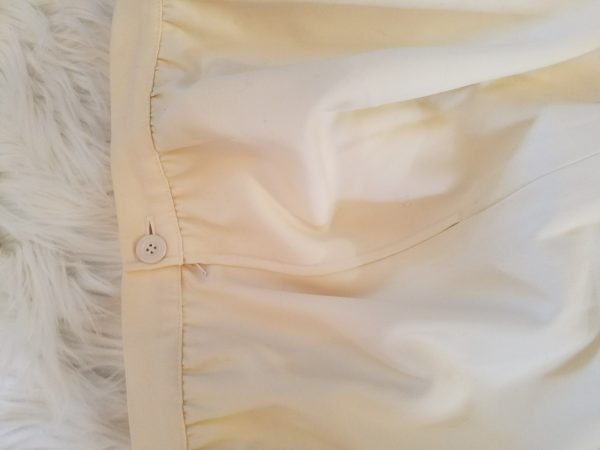 Vintage Valentino Boutique Cream Skirt – sz 10/12 – Aunt Gladys' Attic
