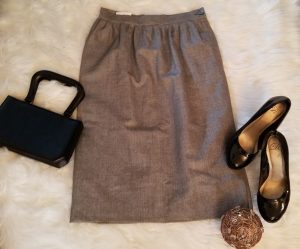 Valentino Boutique Grey Skirt