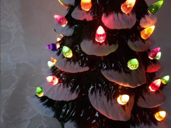 Ceramic Vintage Tree with LED Lights