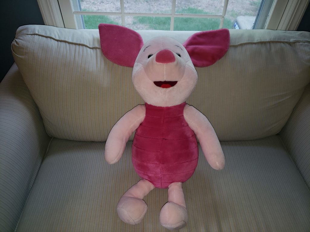 plush piglet