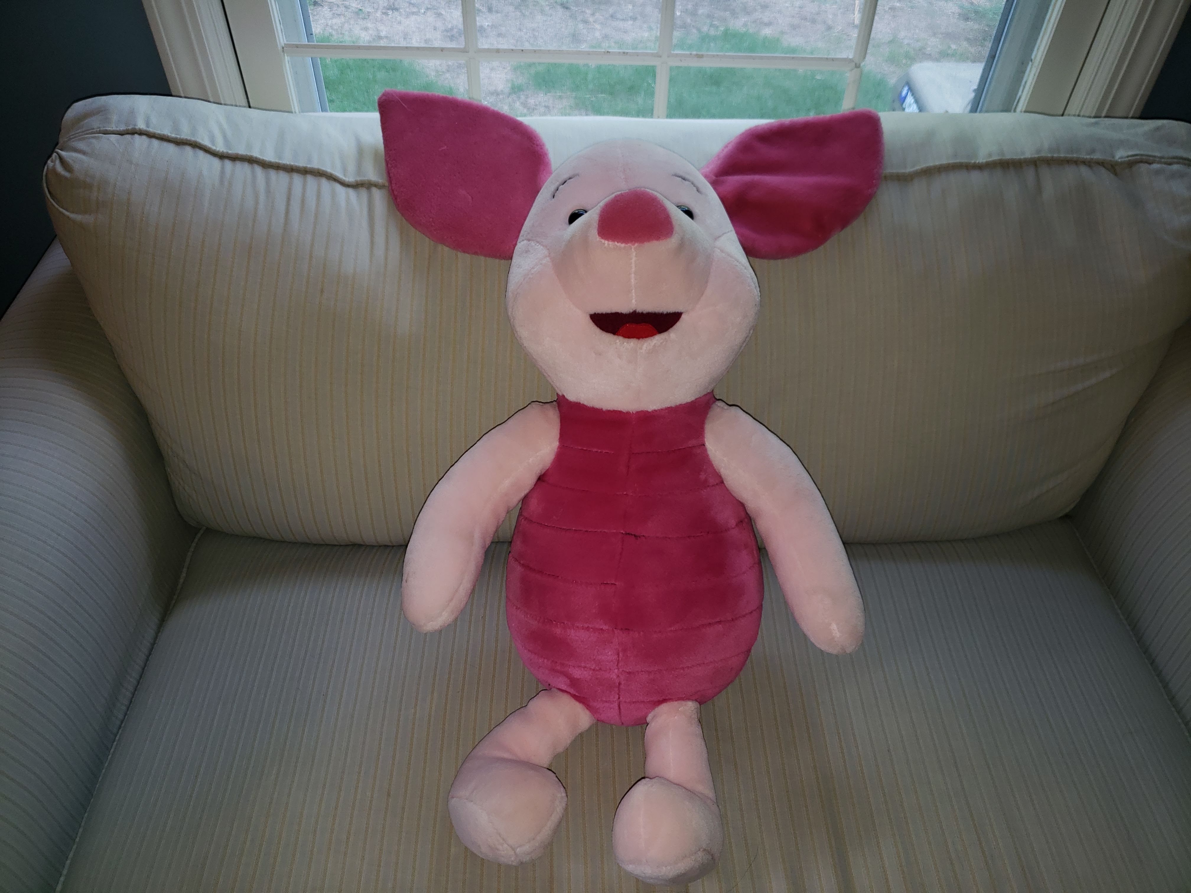 vintage piglet stuffed animal