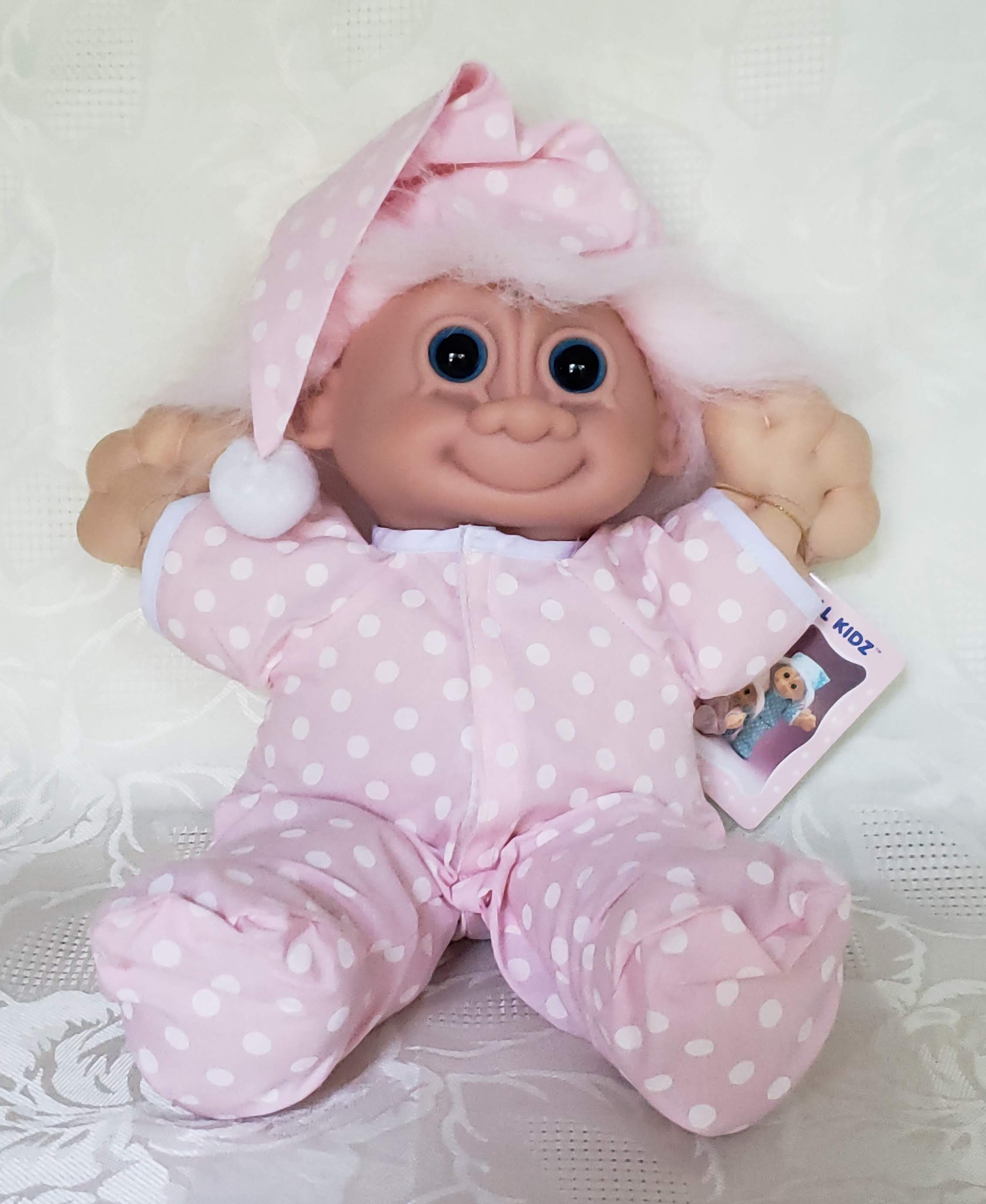 Russ Berrie & Company Pink Pajama Troll Kidz Doll