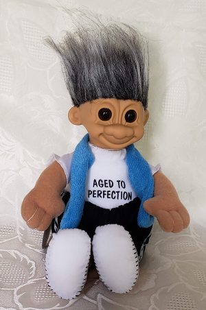 Russ Berrie & Company Troll Aged To Perfection Doll Troll
