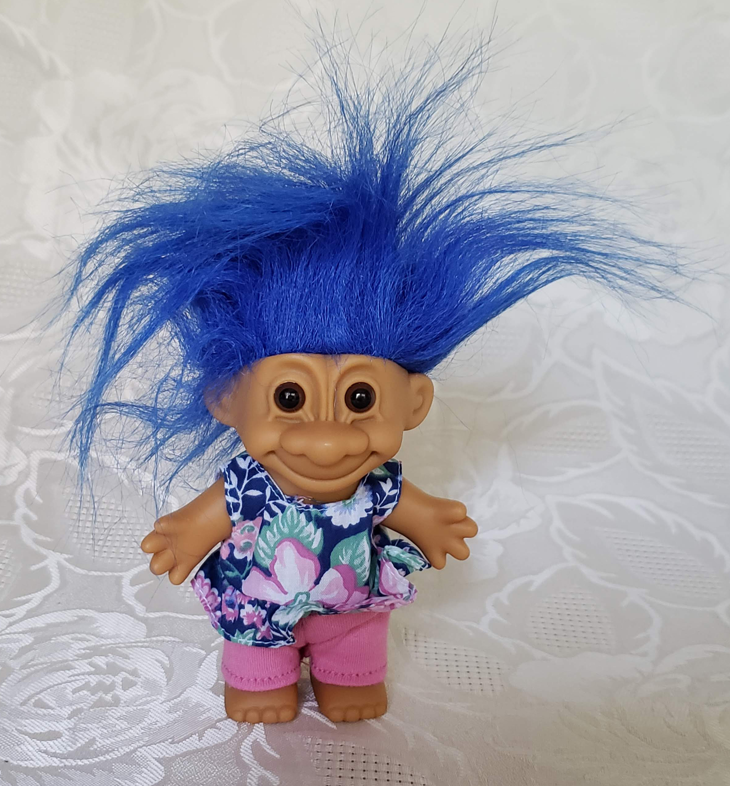 blue doll hair