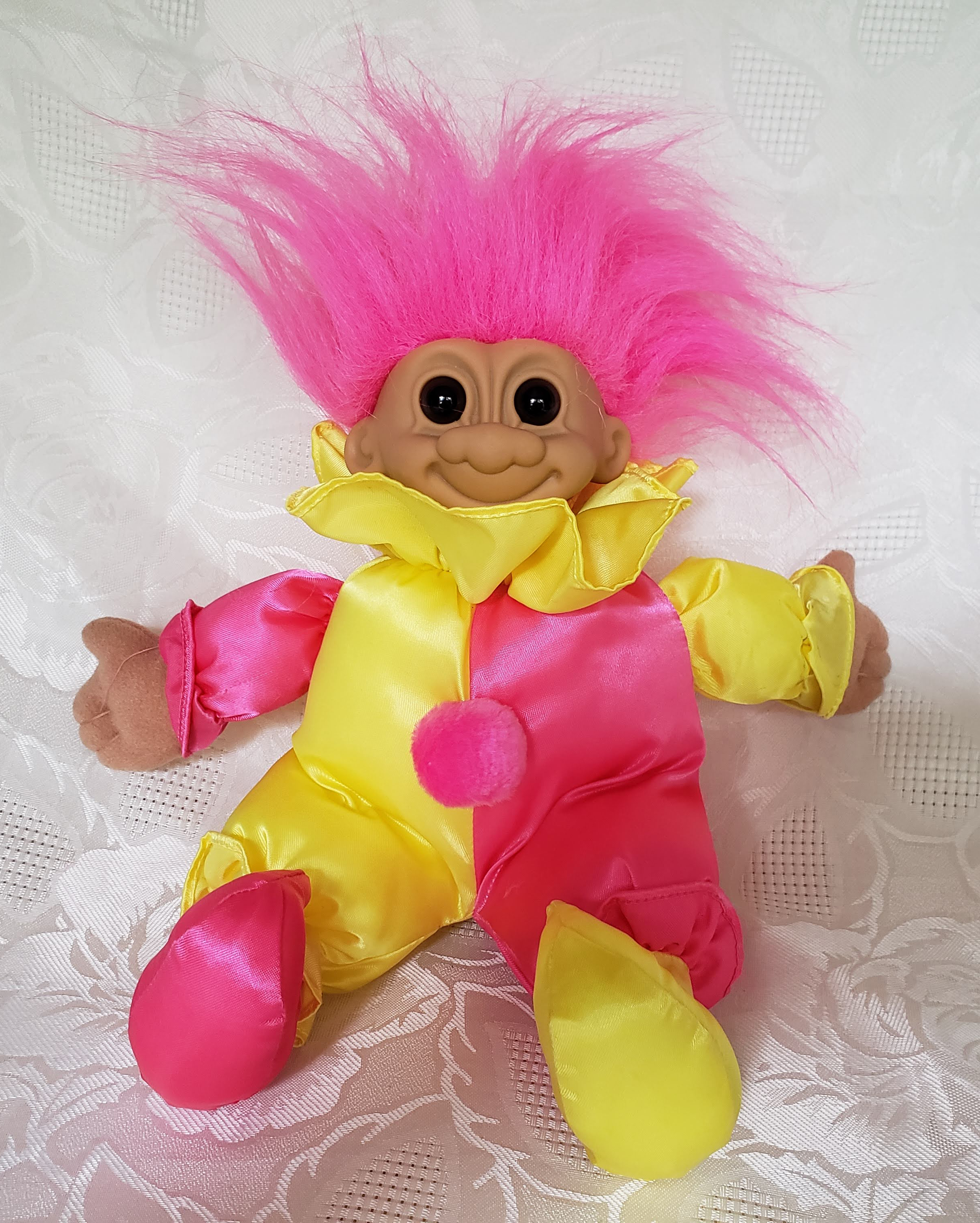 Russ Berrie & Company Troll Clown Doll