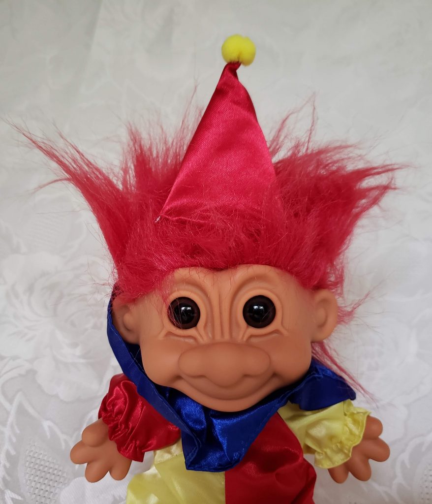 Russ Berrie & Company Troll Clown Doll – Aunt Gladys' Attic