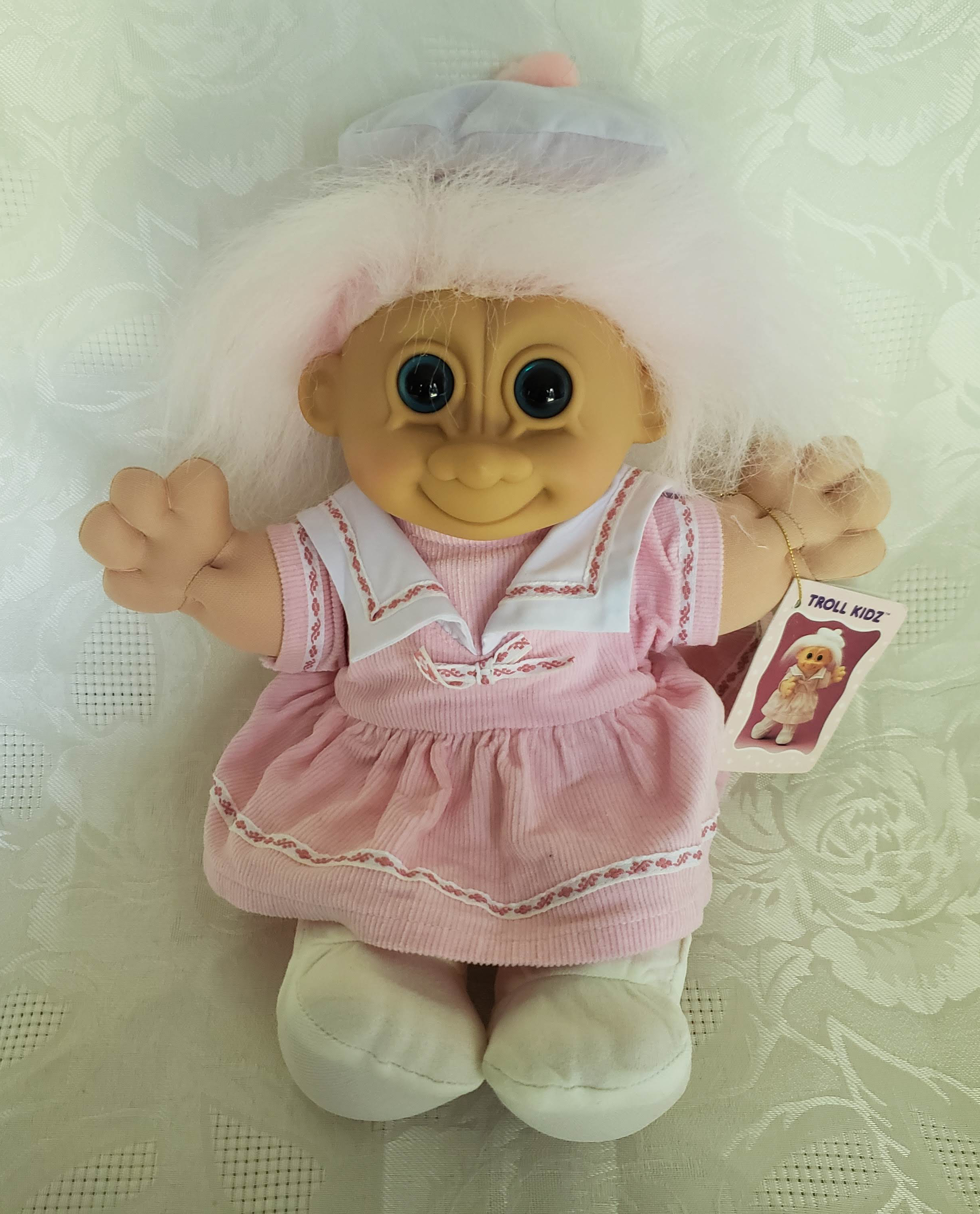 Russ Berrie & Company Troll Kidz Pink Sailor Girl Doll – Aunt Gladys' Attic