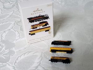 Hallmark Keepsake Lionel Chessie Steam Special Train Ornaments