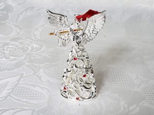 Angels Holding Flute Ornament
