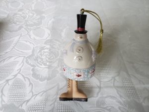 Lenox Jingle Bell Snowman Bell Ornament