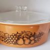 Pyrex old orchard big bertha with lid outlet