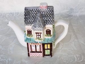 Fruit Storefront Cottage Teapot