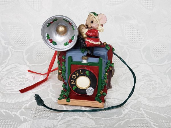 Mouse vintage flash camera Christmas ornament