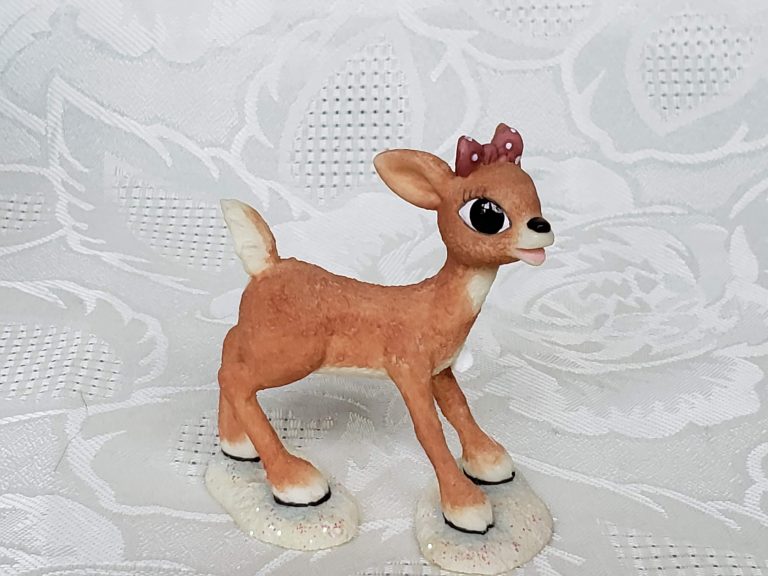 rudolph and clarice figurine