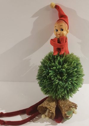 Knee Hugger Elf Mistletoe