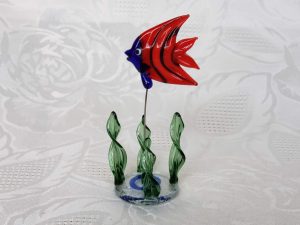 Glass Fish Figurine Style H