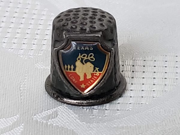 Texas Lone State Shield Thimble