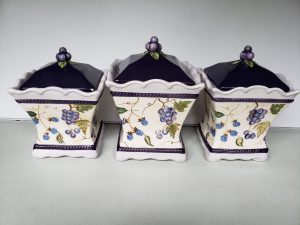 Capriware Ceramic Canisters Set
