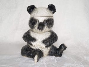 Cumberland Ware Panda Bear Cookie Jar