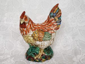 Large Hen Figurine