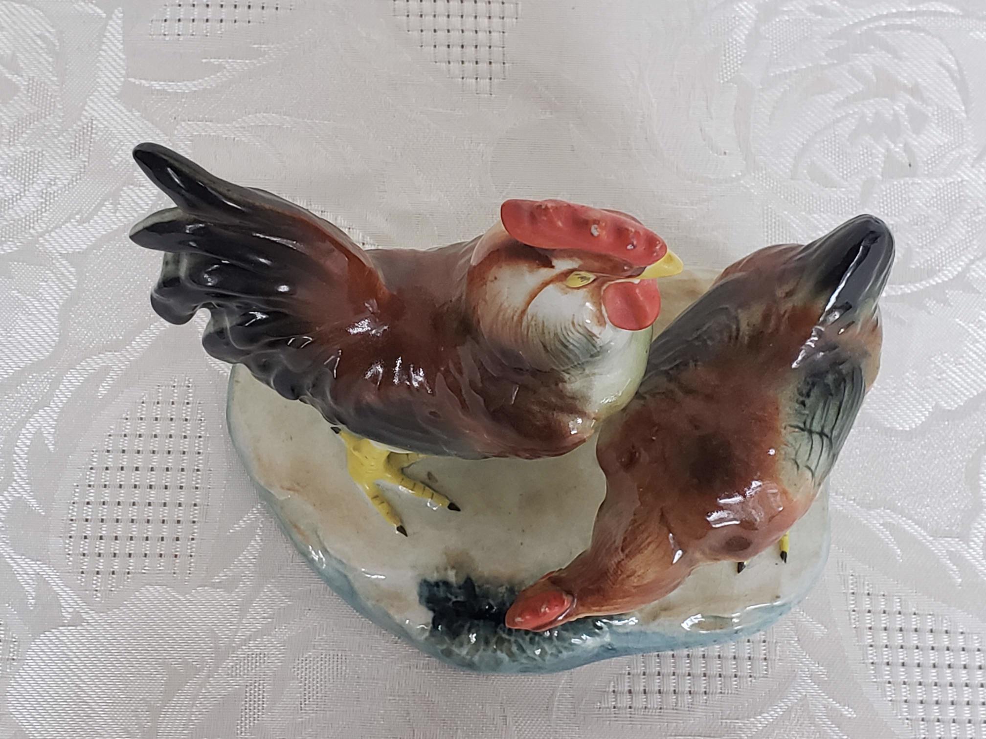 Vintage Japanese Anthropomophric Chicken Measuring Spoon & Egg Separat –  Lady Slippers