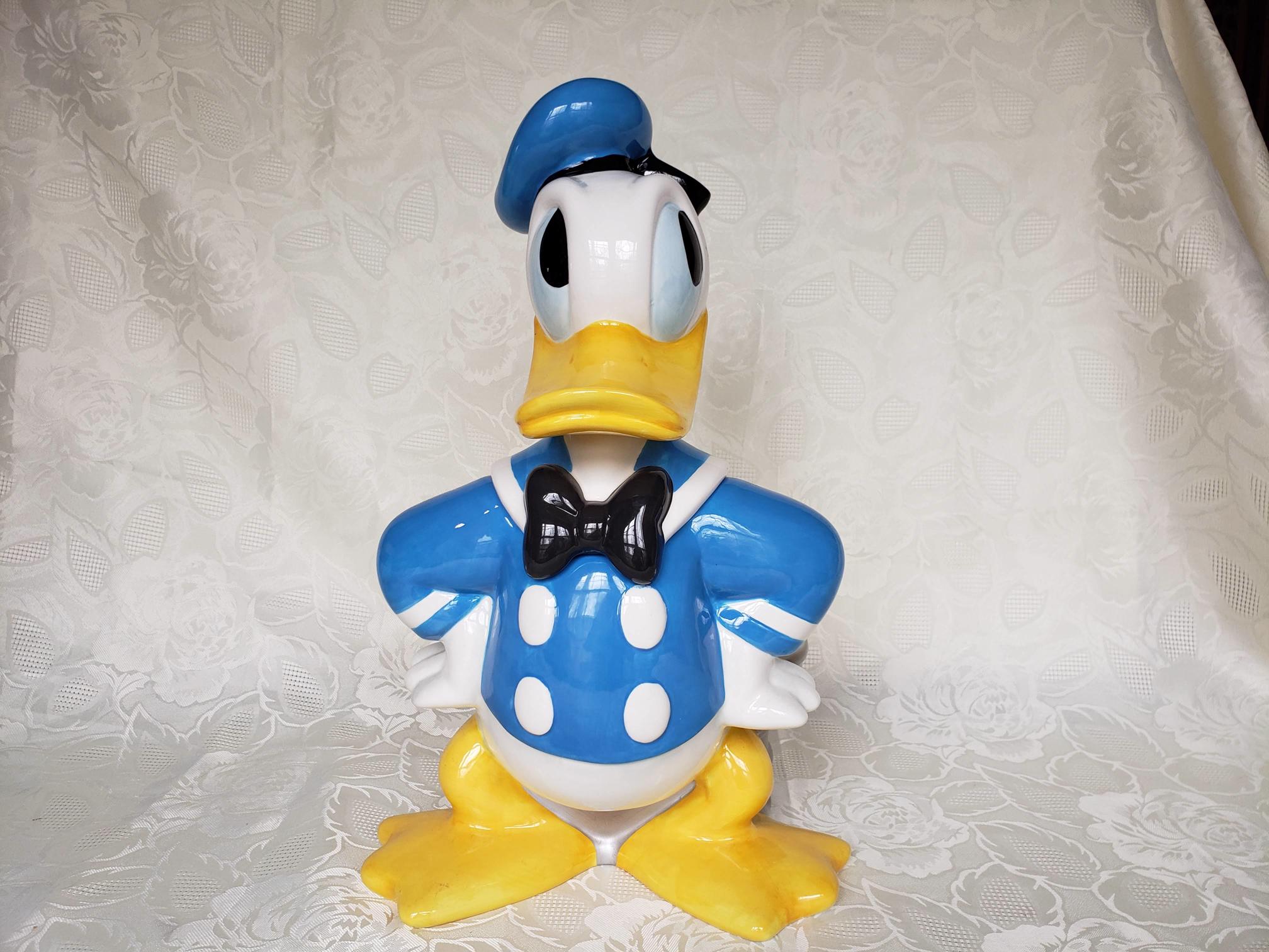 Disney Donald Duck 75th Anniversary Cookie Jar Aunt