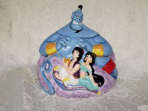 Disney Genie Jasmine Aladdin Cookie Jar