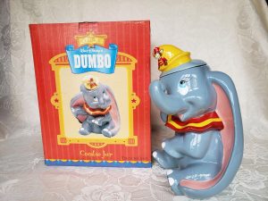 Disney Treasure Craft Dumbo and Timothy Mouse Cookie Jar