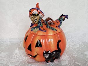 Fitz and Floyd Witch Hazel Cookie Jar – Aunt Gladys' Attic