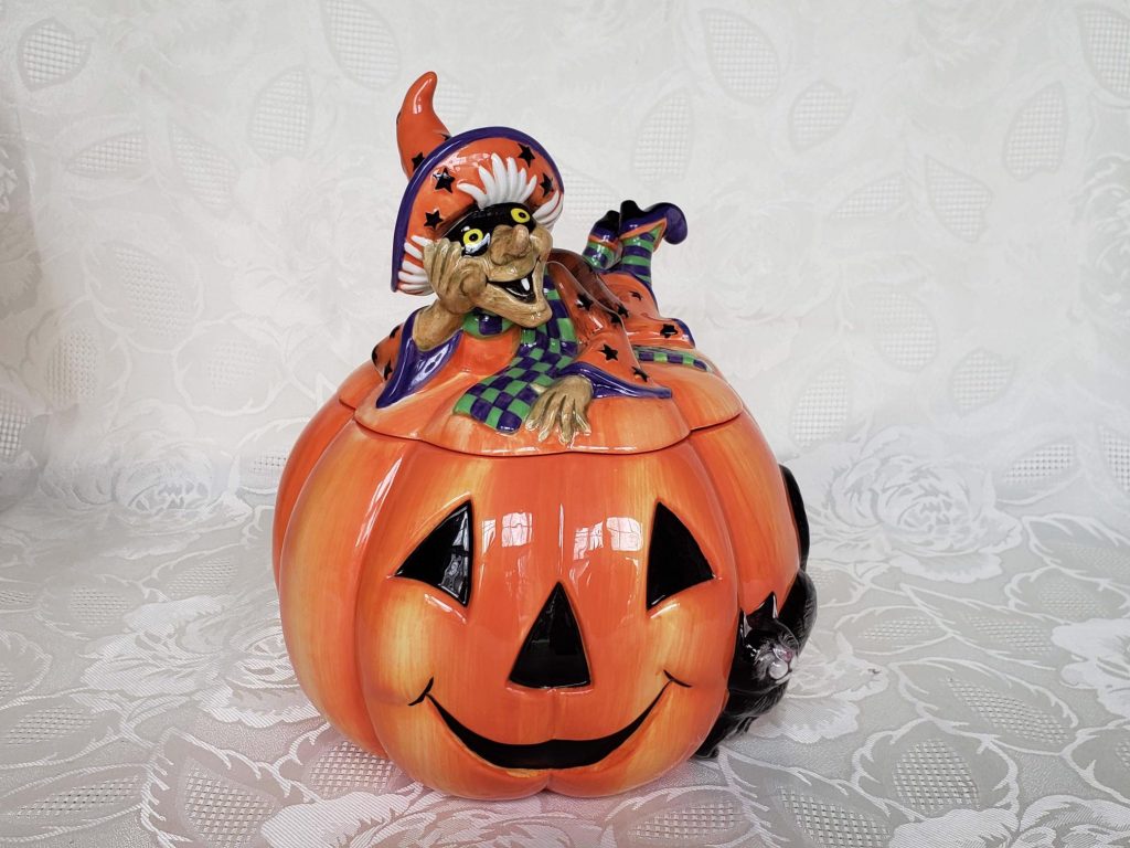 Fitz and Floyd Witch Hazel Cookie Jar – Aunt Gladys' Attic