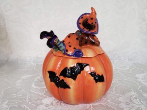 Fitz and Floyd Witch Hazel Cookie Jar – Aunt Gladys' Attic