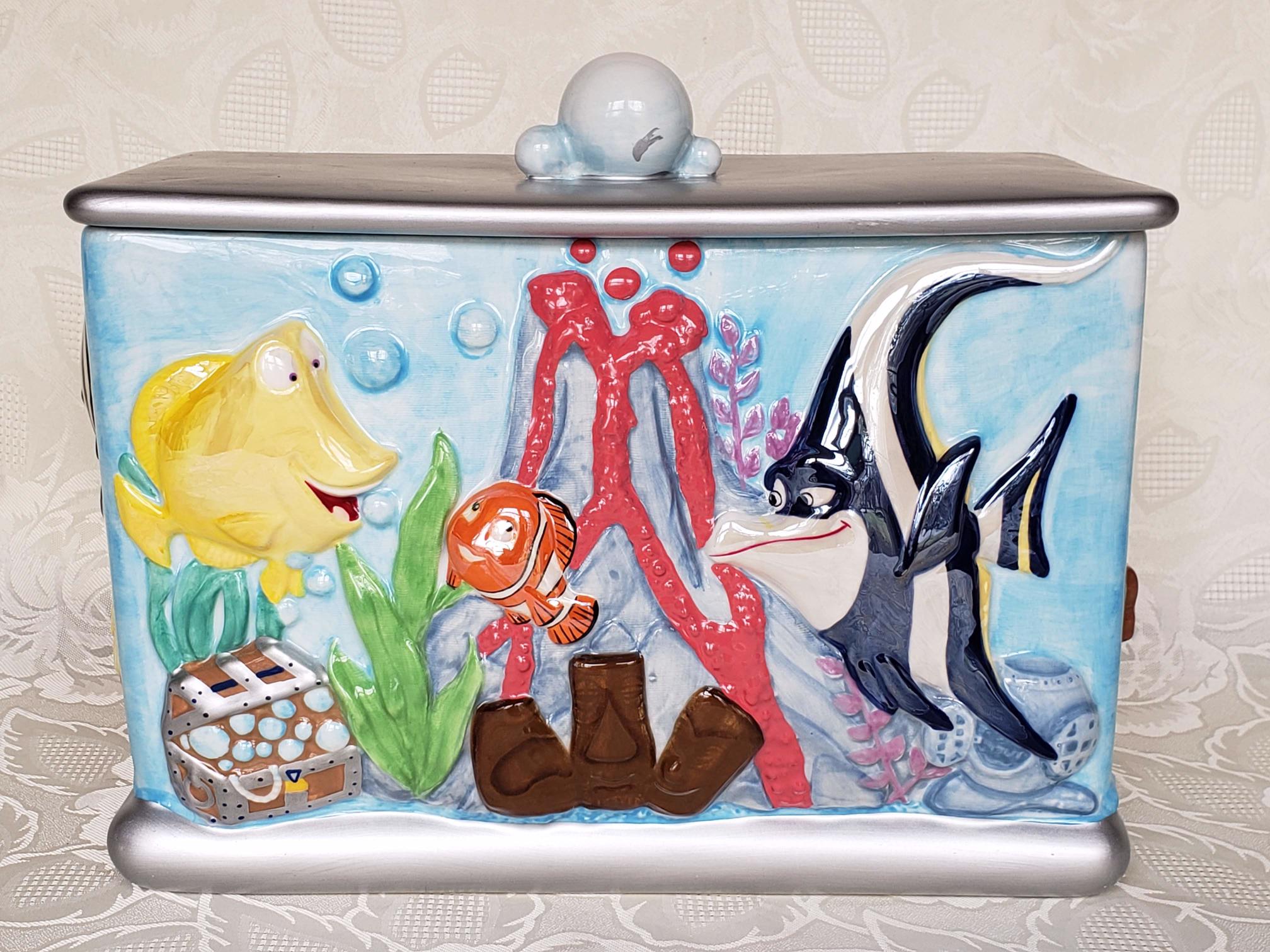 Disney Finding Nemo Aquarium Cookie Jar – Aunt Gladys' Attic