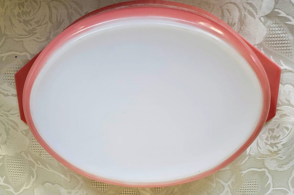 Vintage Pink Daisy Pyrex 2 5 Quart Casserole 045 Aunt Gladys Attic