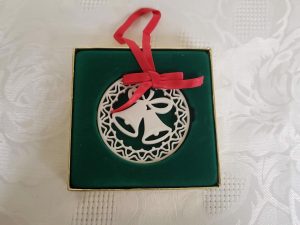 Lenox China Yuletide Christmas Bells Ornament