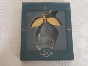 Lenox Holiday Fruit Pear Ornament