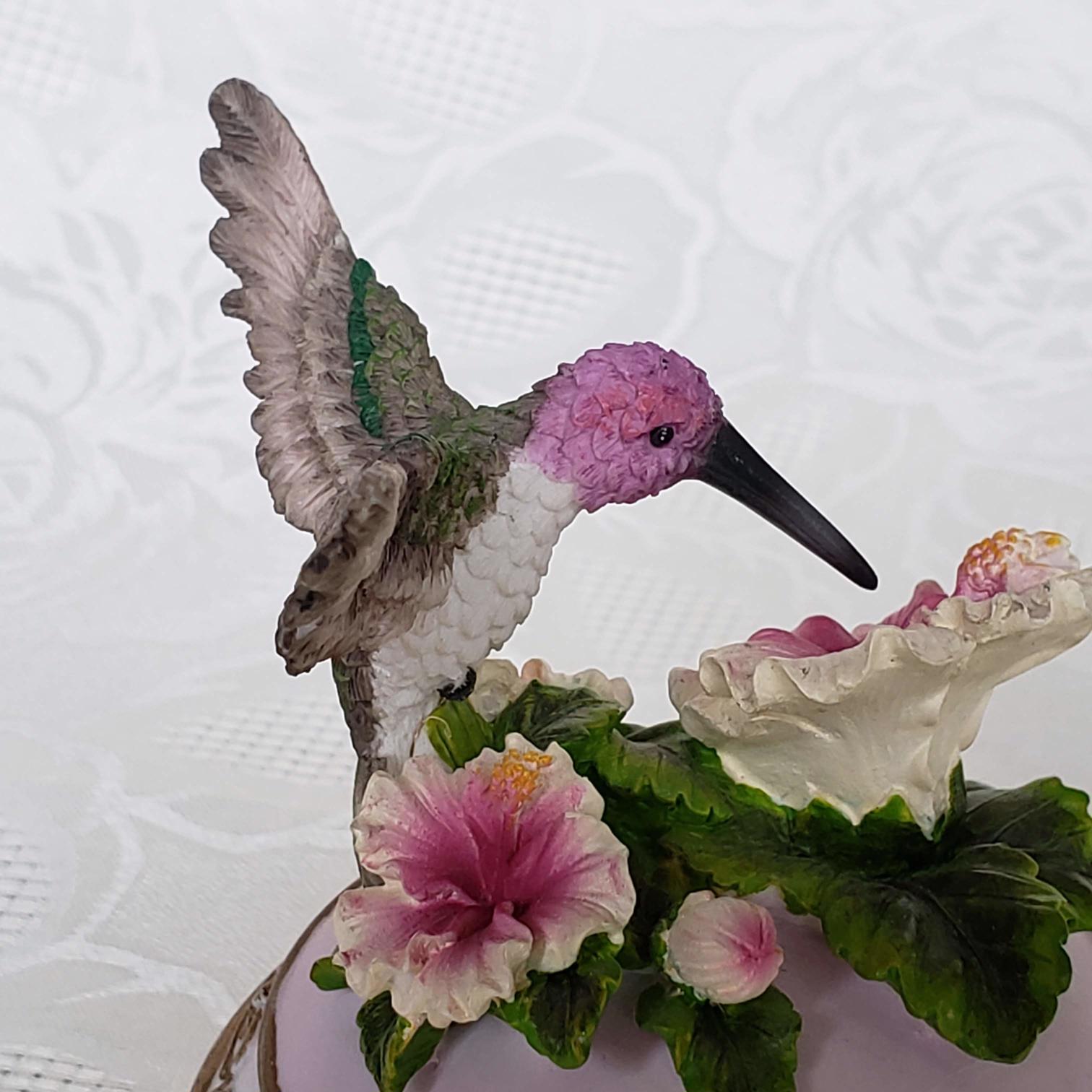 NEW Heritage House Serenades of Spring Hummingbird Collector Edition Figurine