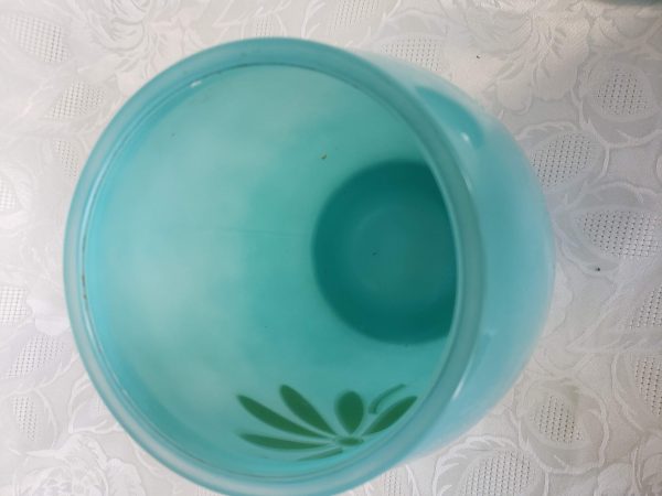 Vintage Bartlett Collins Flower Power Turquoise Cookie Jar – SOLD ...