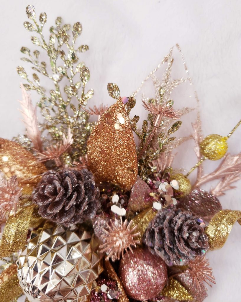 Handcrafted All That Glitters is Gold Holiday Fascinator – Aunt Gladys ...