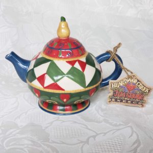 Jim Shore Heartwood Creek Teapot Candle