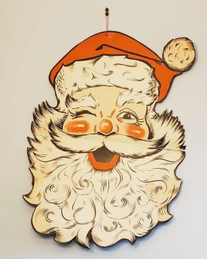 Santa Face Cut Out